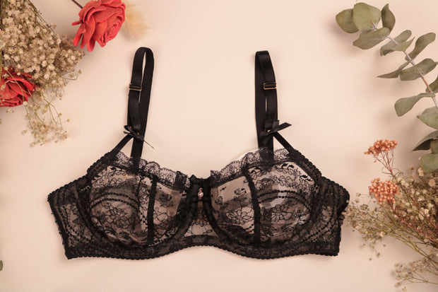 ELOISE Bra in Black Pearl