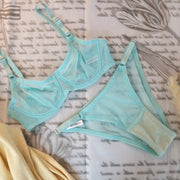 MORGAN Stretch Mesh Bra in Oceanside
