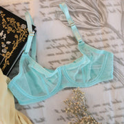 MORGAN Stretch Mesh Bra in Oceanside