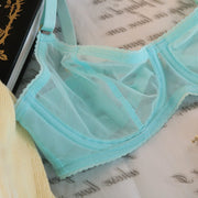 MORGAN Stretch Mesh Bra in Oceanside