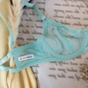 MORGAN Stretch Mesh Bra in Oceanside