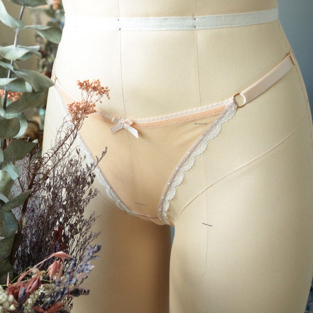 BIRCH Thong in Peachy Melba